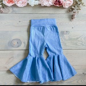 Handmade Denim Bell Bottoms